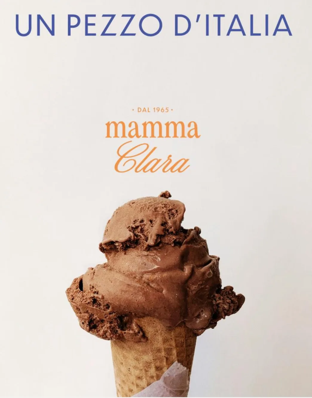 mamma Clara Branding mit Eiswaffel